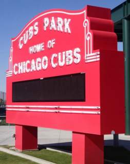 Cubs Marquee